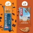 thumbnail image 6 of CLIF BAR Energy Bars and CLIF BUILDERS Plant Based Protein Bars, Peanut Butter Variety Pack, 14ct, 6 of 13