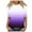 Purple, variant on Elbow-Length Womens Summer Tops Soft Cool Gradient Casual T-shirts Crew Neck Workout Shirt Loose Pullover
