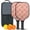 Pioneer Flower Floral-3, variant on Pickleball Paddles Set,Pioneer Flower Floral Print Pattern Fiberglass Surface Pickleball Racket Set with 2 Indoor Outdoor Pickleball Balls and Pickleball Bag,Pickle-ball Equipment