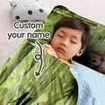 thumbnail image 2 of KAINSY Personalized Toddler Nap Mat, Daycare Sleeping Bag with Blanket, Animal Family Sleeping Mat for Preschool, Cozy and Easy Rolling Mat for Ages 2-15 Years Babys, 2 of 8