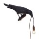 thumbnail image 1 of Decoración de cuervo Lámpara de cuervo Lámpara de escritorio de pájaro Luz de estilo animal creativo Lámpara de aplique de pared de noche para dormito Lámpara de pared negra 1 Sunnimix Luz en forma de pájaro, 1 of 7