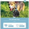 thumbnail image 3 of BESTYASH 3Pcs Dog Waste Bag Holder Blue for Outdoor Use with Engineering Design and Stylish Look, 3 of 8