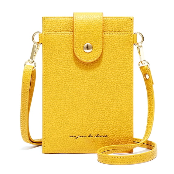 PU women's mobile phone messenger bag, mobile phone shoulder bag with wallet and handbag