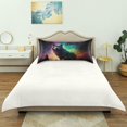 thumbnail image 6 of Wolf Satin Pillowcase for Hair and Skin Silk Pillowcase Soft Breathable Sleeping Pillow Covers Smooth Cooling Pillowcase with Envelope Closure Size Standard 20x30 in Home Decor Gifts, 6 of 7