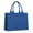 Blue Black Geometric, variant on Large Capacity Tote Bag,Orange and White Diamond Pattern Handbag Fashion Luxury Tote Bag,15.7"x13"x 5.1" Inches,Laptop Compatible