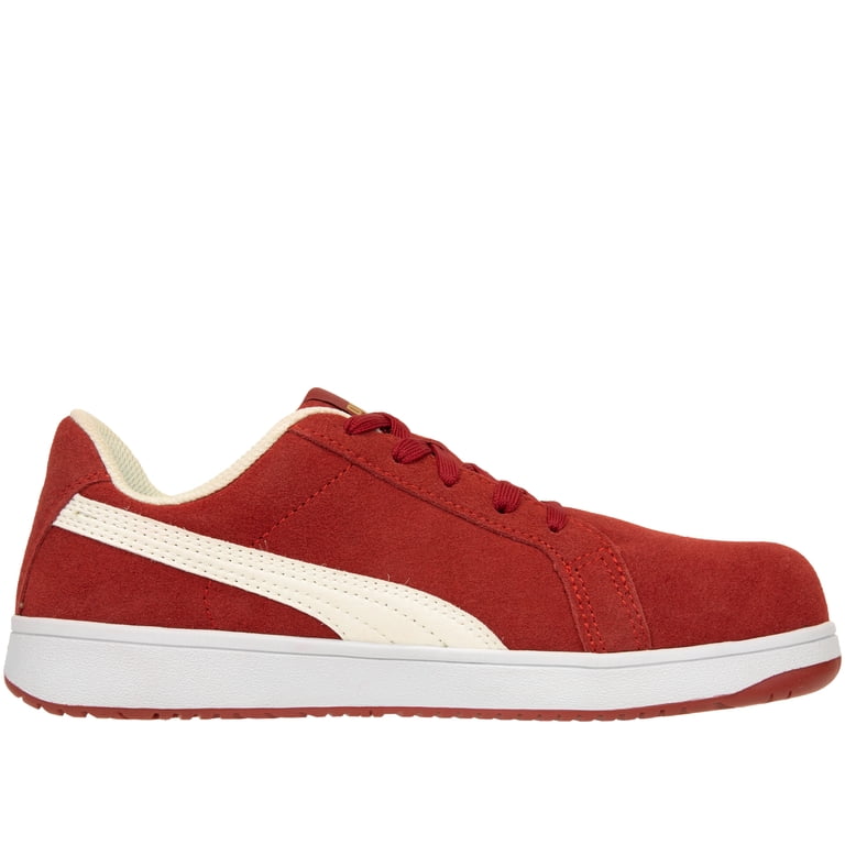 PUMA Safety Women's Iconic Suede Low EH Safety Shoes Composite Toe