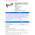 thumbnail image 2 of Upper Radiator Hose with Filler Neck - Compatible with 2007 - 2012 Nissan Altima 2008 2009 2010 2011, 2 of 2