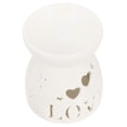 thumbnail image 3 of Delicate Shape Censer Burner White 9X7Cm Perfect For Home Office 1Pcs, 3 of 3
