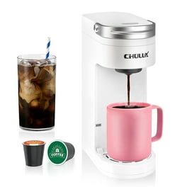Single Serve Red Coffee Grinder, French Press, 2-in-1 Carafe Coffee Maker Machine, With Insulated Cup Single Serve Red Coffee Grinder, French Press, 2-in-1 Carafe Coffee Maker Machine, With Insulated Cup