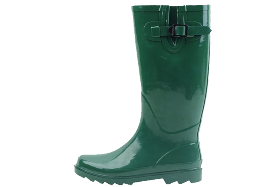 starbay brand women's rubber rain boots