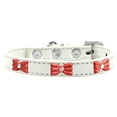 thumbnail image 4 of Dog, Puppy  Pet Widget Fashion Collar, "Red Glitter Bow", 4 of 9