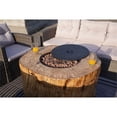 thumbnail image 2 of Brown Aluminum Patio and Outdoor  Round Firepit with Rain Cover, 2 of 7