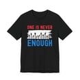 thumbnail image 3 of One is never enough funny guitarist fan guitar collector USA Unisex T-shirt, 3 of 7
