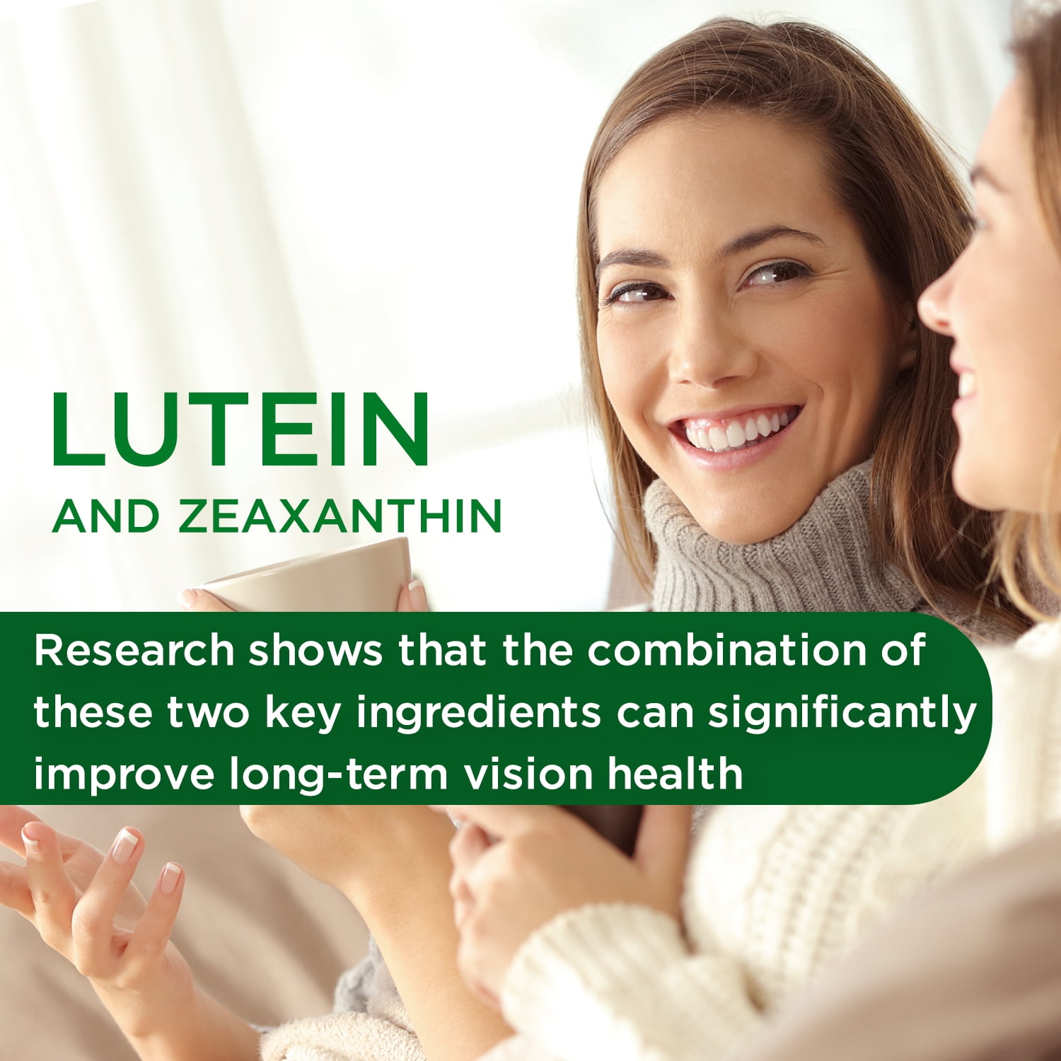 Emerald Labs Vision Health with Lutein and Zinc to Support Macular Health, Retina/Lens Strength, Eye Sensitivity - 60 Vegetable Capsules