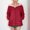 Red plus size zip up jacket a1, variant on Bzdzmqm Womens Plus Size Fleece Hooded Zip Up Jackets Fall Winter Warm Casual Coats Loose Fit Solid Outerwear for Everyday Wear, Black M