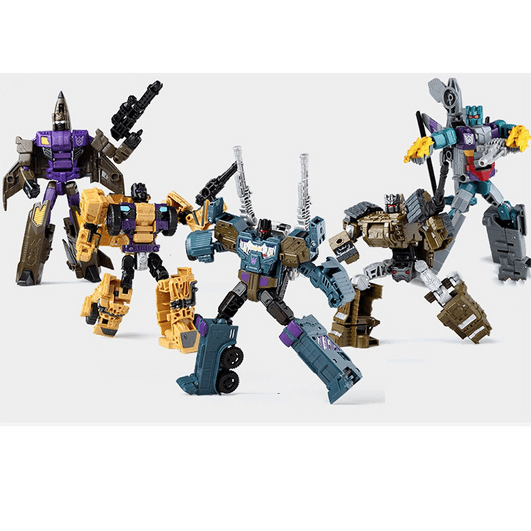 Dupurit 5 in 1 Bruticus Combiner Toys,Brawl Swindle Blast