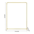 thumbnail image 5 of TOOL1SHOoo Wedding Pole Bracket with Pull Rod and Elastic Cloth Cover,Metal Stand Kit for Wedding/Ceremony/Party Decoration,4.92*6.56 ft,Gold,Blue, 5 of 11