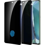 【2+1 Pack】 for Samsung Galaxy Note 20 Privacy Screen Protector【Support Fingerprint Unlock】 9H Tempered Glass,5G AntiSpy Film Compatible for Note20