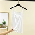thumbnail image 2 of Yubnlvae Women's Modal Tank Tops with Built-in Bra - Loose Fit Sleeveless Camisole for Summer, Casual Layering Shirt (Floral/Solid Colors) (White | 4XL), 2 of 8