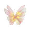 thumbnail image 4 of 3D Lighted Butterfly Garden Decoration with LED Lights, Light Pink, Outdoor Wedding Garden Ornament, 4 of 6