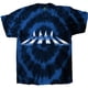 thumbnail image 1 of The Beatles - Camiseta Abbey Road Crossing Gradient Tinte por Inmersión para Adultos Unisex (Azul), 1 of 2
