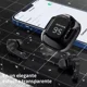 thumbnail image 5 of Auricular in-ear gamer inalámbrico Tuzkevla Audifono T6 Air31 negro con luz LED, 5 of 6