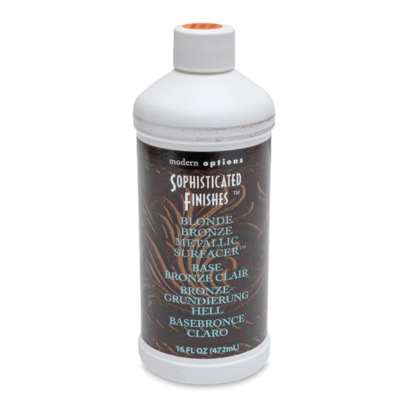 Metallic Surfacer Solution - 16 oz, Blonde Bronze