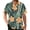 Color-2, variant on Men's Hawaiian Shirt for Men Short Sleeve Button Down Bamboo Orchid Floral Beach Shirt Casual Mens Casual Shirts