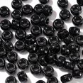 thumbnail image 2 of 9mm Large Hole Acrylic Beads, 100Pcs Multicolor Craft Beads for Jewelry Making, Bracelets, Necklaces, Kids DIY Projects, 2 of 5