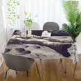 thumbnail image 3 of Yayeee Tablecloths 60" x 108" Rectangle Wrinkle Resistant Party Table Cover, Beige Astronaut, 3 of 8