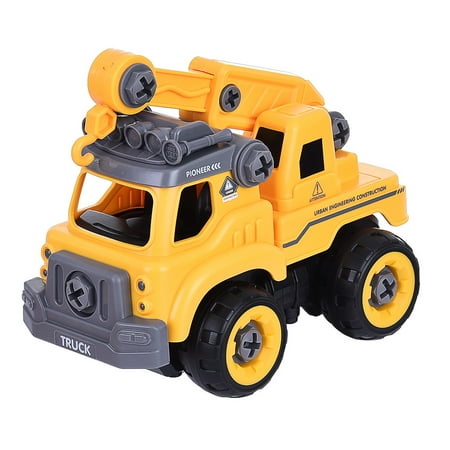 DIY Crane Take Apart Toys-Electric Drill-Converts To Remote Control Car