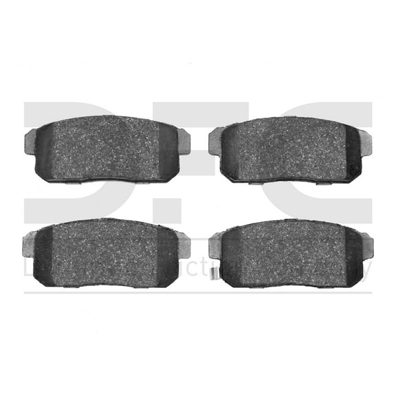 Dynamic Friction Company 5000 Advanced Brake Pads - Semi Metallic 1551-1008-00-Rear Set For 2004-2011 Mazda RX-8