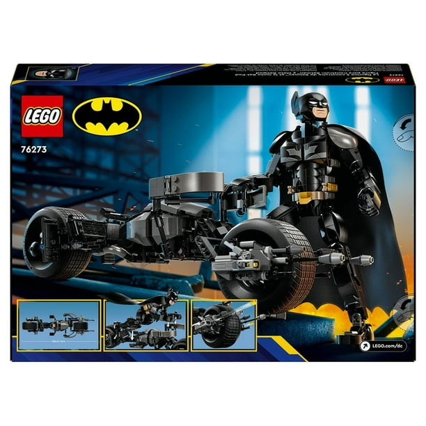 Set LEGO Super Heroes Figura para Construir: Batman y Moto Bat-Pod