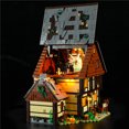 thumbnail image 4 of Q&C Lighting Led Light Kit Lighting Set Compatible With The Lego Ideas Hocus Pocus The Sanderson Sisters' Cottage 21341 Building Blocks Without Lego Set, 4 of 11