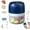 Blue, variant on Electric Garlic Chopper, Mini Portable Veggie Cutter, Cordless Portable Food Chopper,One-Touch Operation for Garlics,USB Rechargeable Food Processor with Sharp Blades Garlic,Onion