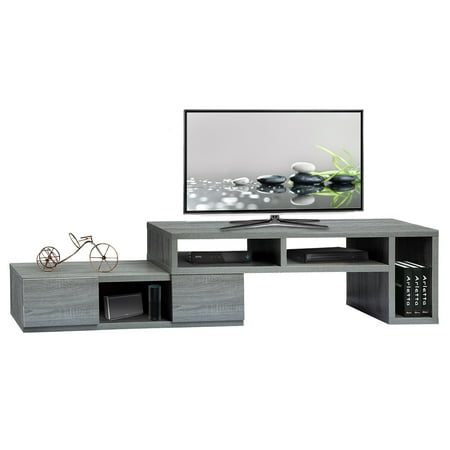 Techni Mobili 54" Extending TV Stand for TVs up to 65", Grey