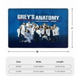 thumbnail image 7 of Greys Anatomy Area Rug Cartoon Carpet for Bedroom Livingroom Children Room Home Decor Floor Art Decor Polyester Carpet, 7 of 7