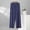 Navy, variant on Men's Cotton Yoga Pants Loose Harem Pants Soft Pilates Dance Joggers Lightweight Lounge Pajama Bottoms Big and Tall Size 3XL-5XL Dark Blue