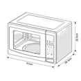 thumbnail image 4 of Microondas Winia Aucma AKMW11PXBPM 1.1p3 6 Niveles Espejo 1000W, 4 of 4