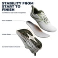 thumbnail image 6 of ALLSWIFIT Men's Road Running Shoes Cushion Tennis Shoes Non-Slip Comfortable Lightweight Gym Workout Athletic Arch Support Walking Sneakers Active5K, 6 of 7