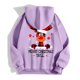 thumbnail image 4 of WILLBEST Sudadera con Capucha para Mujer, Estilo Casual, con Estampado Navideño, Cremallera, Manga Larga, Bolsillo y Cordón Ajustable Chica​​, 4 of 8