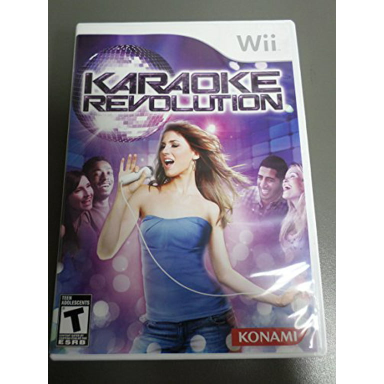 Mirar fijamente Continente Educación Wii Karaoke Revolution (Game Only) - Walmart.com