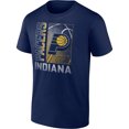 thumbnail image 2 of Men's Navy Indiana Pacers '90s Graphic T-Shirt, 2 of 4