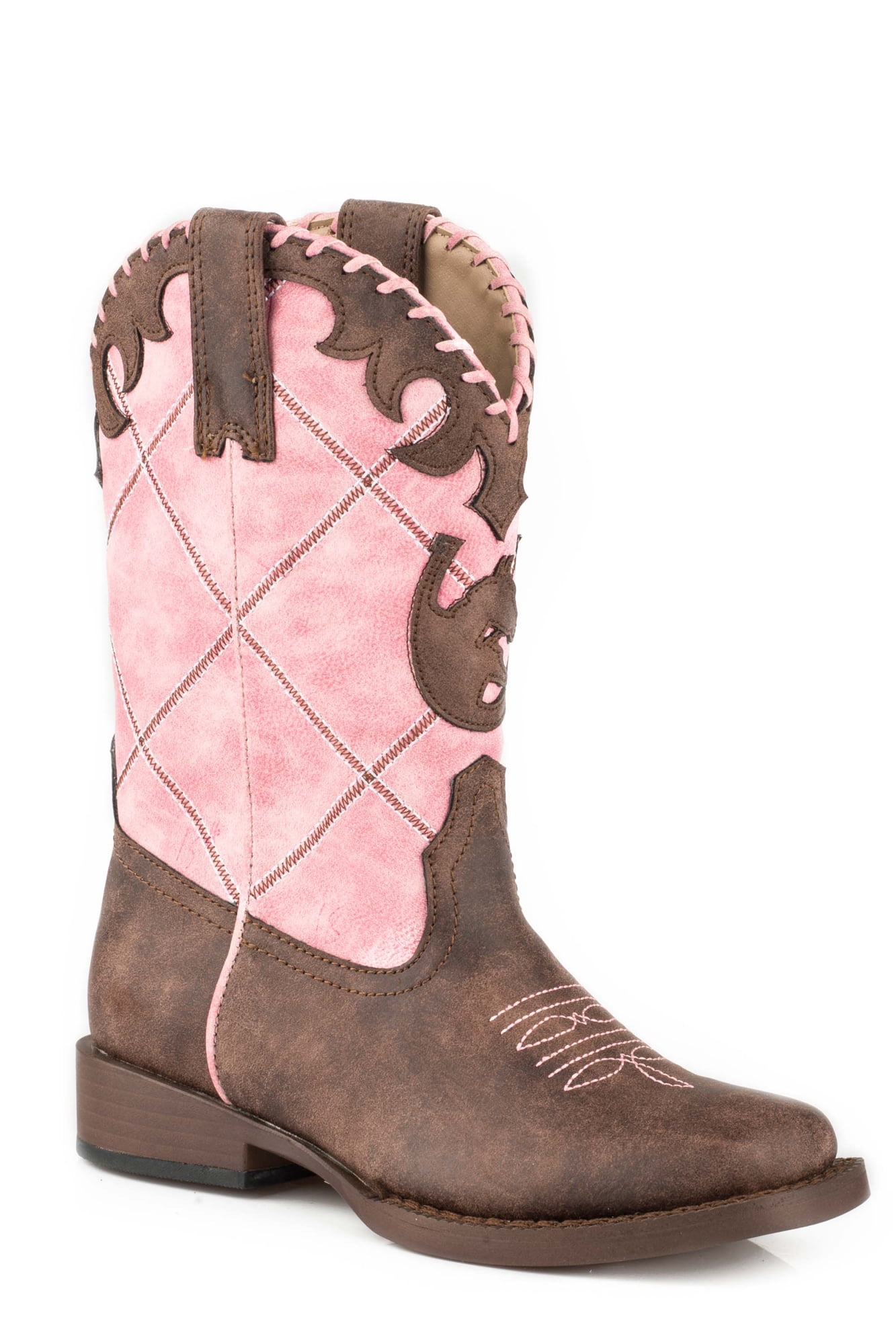 kids pink cowboy boots