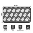 thumbnail image 5 of Pumpkin Skull Bat Spider No Slip Doormat 30x17 Inch Happy Halloween Protection Welcome Mat Layered Door Mats for Entryway Porch Entryway Kitchen, 5 of 7