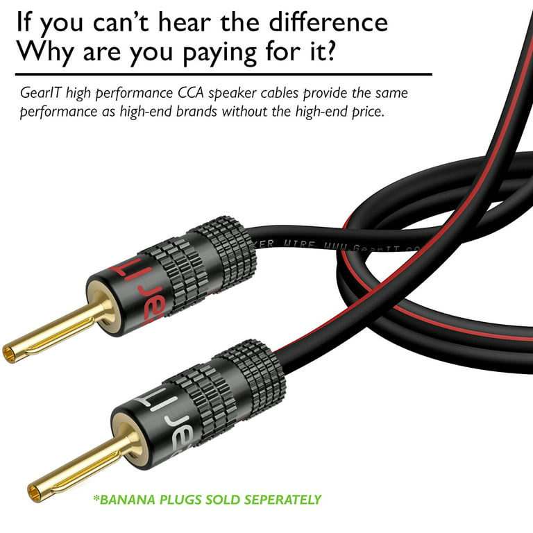 GearIT 16-Gauge Outdoor Speaker Wire