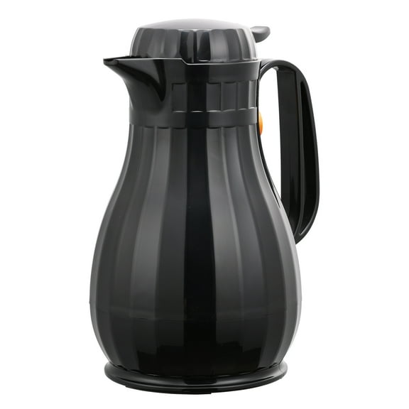Service Ideas ECO13BL Eco-Serv Server, BPA-free, Foam Insulated Carafe, 44 Ounces, Black
