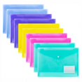 thumbnail image 1 of SHENMO A4 Color Plastic Folder, A4 Plastic Folder Folder, A4 Plastic Flap Folder, A4 Folder with Snap Button, Color Folder for Home, Office, School, 1 of 5