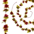 thumbnail image 1 of Guirnalda Artificial De 250 Cm Con 45 Flores De Peonía Flores Artificiales De Simulación Plantas Para Colgar En La Pared Vides Decoración De Arte Hecha A Mano Para El Banquete De Boda Decoración De La Muyoka Hogar, 1 of 7