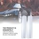 thumbnail image 5 of Set Car Protection Film Clear Car Bumper Hood Paint Protective Film Protector, 5 of 5